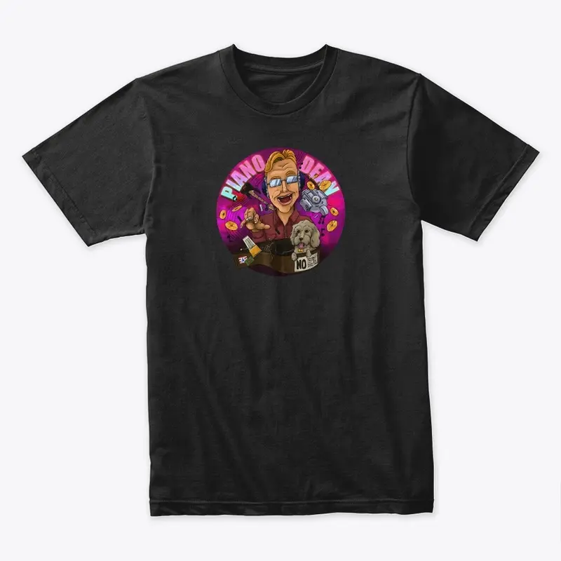 Pianodean collectable Tee (circular)